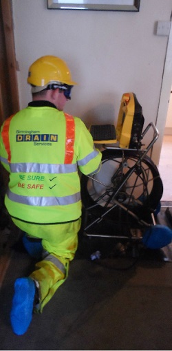 CCTV Drain Survey Birmingham